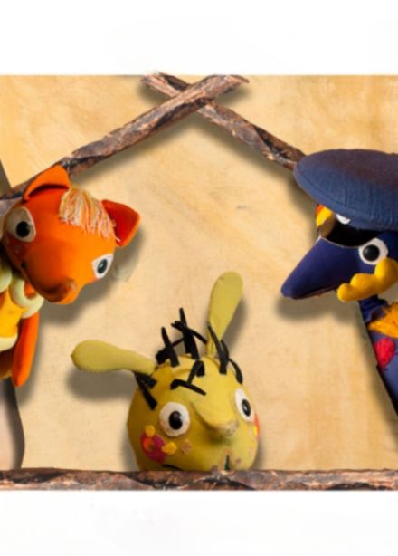 Заяц, Лиса и Петух