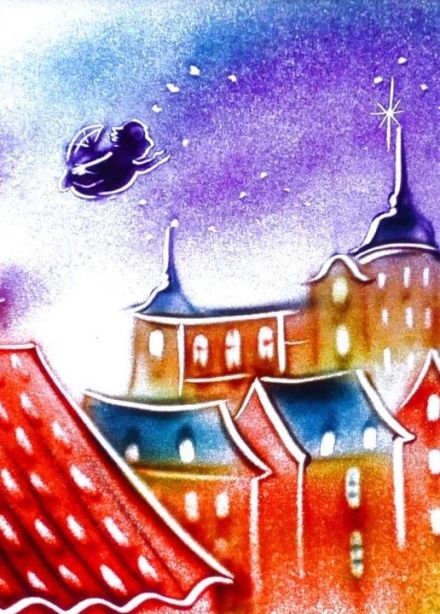 Песочное шоу «Малыш и Карлсон»