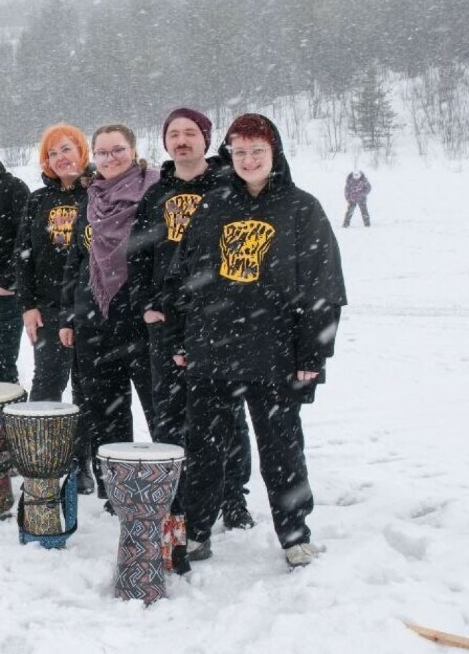 Концерт студии этнических барабанов Драм Там Там