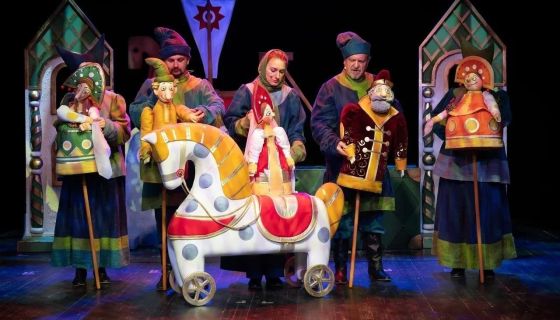 Кукольный спектакль «Аленький цветочек»